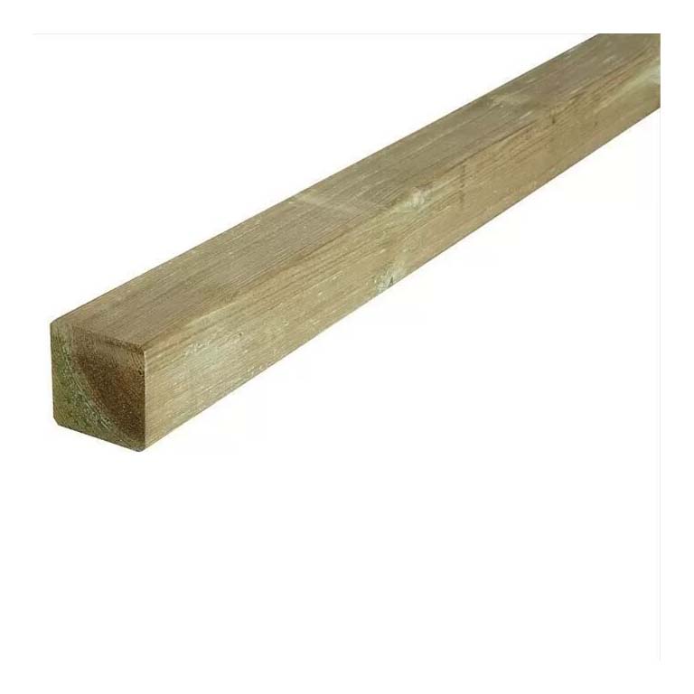 LISTON MADERA DE PINO R4 240x9x9cm | Kreo Jardiner&iacute;a